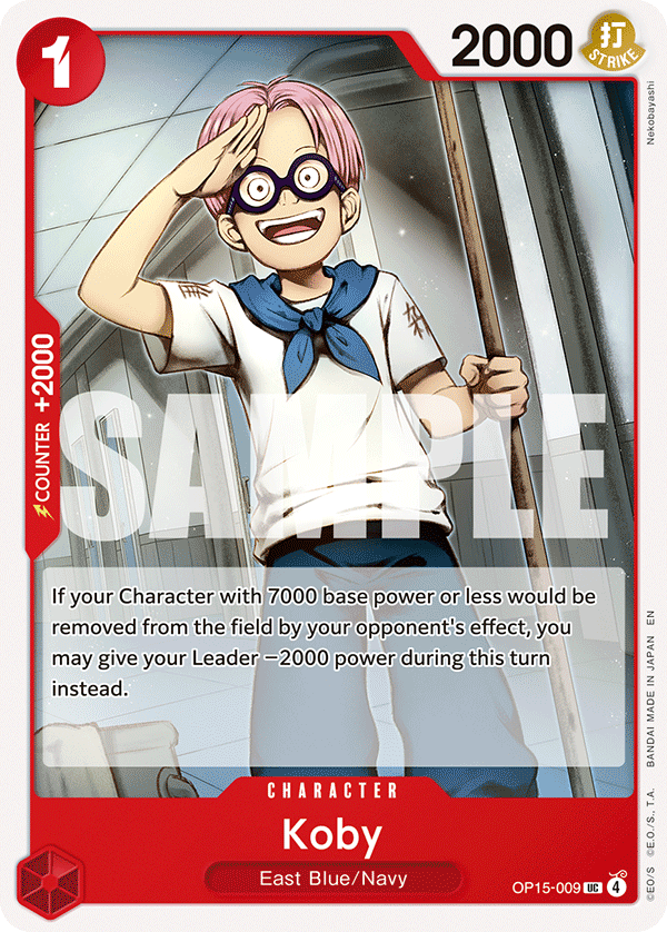 OP15-009 | UC | CHARACTER Koby