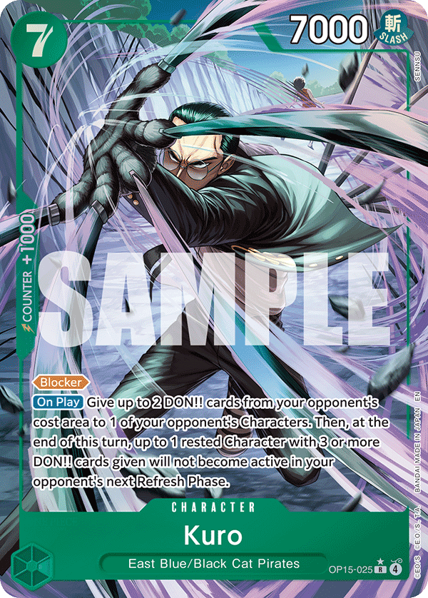 OP15-025 | R | CHARACTER Kuro Parallel