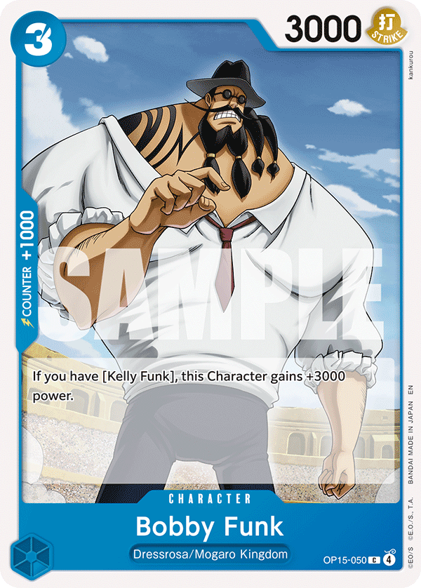 OP15-050 | C | CHARACTER Bobby Funk