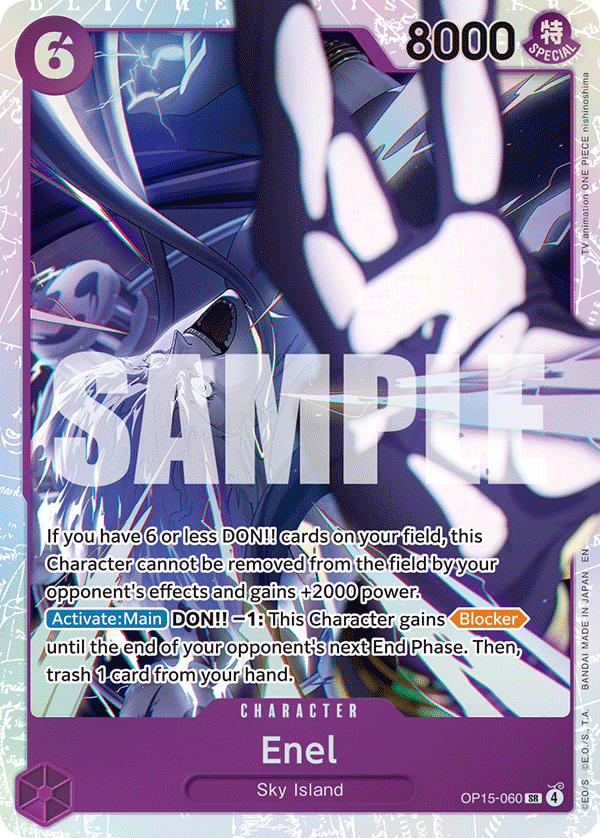 OP15-060 | SR | CHARACTER Enel