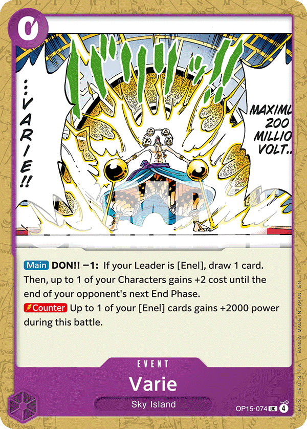 OP15-074 | UC | EVENT Varie
