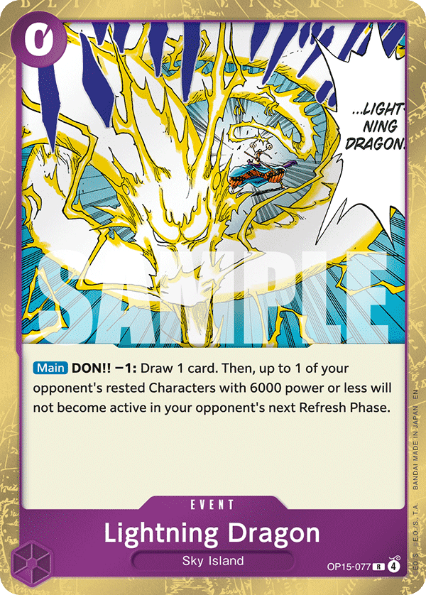 OP15-077 | R | EVENT Lightning Dragon