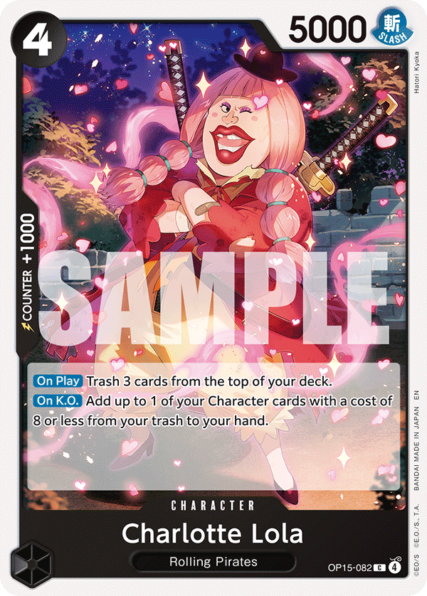 OP15-082 | C | CHARACTER Charlotte Lola