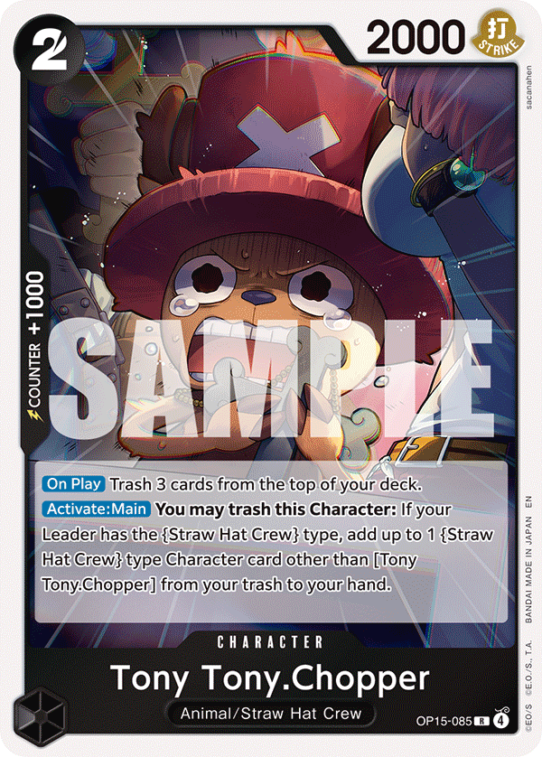 OP15-085 | R | CHARACTER Tony Tony.Chopper