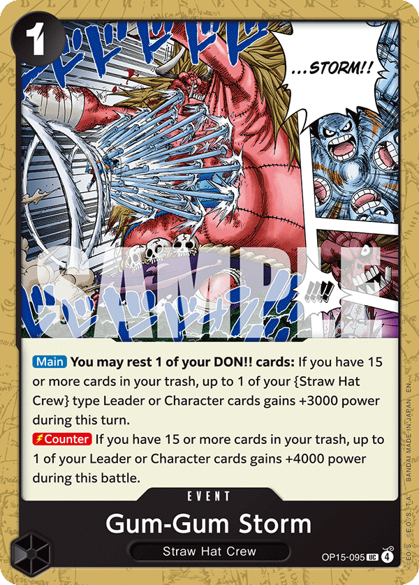 OP15-095 | UC | EVENT Gum-Gum Storm