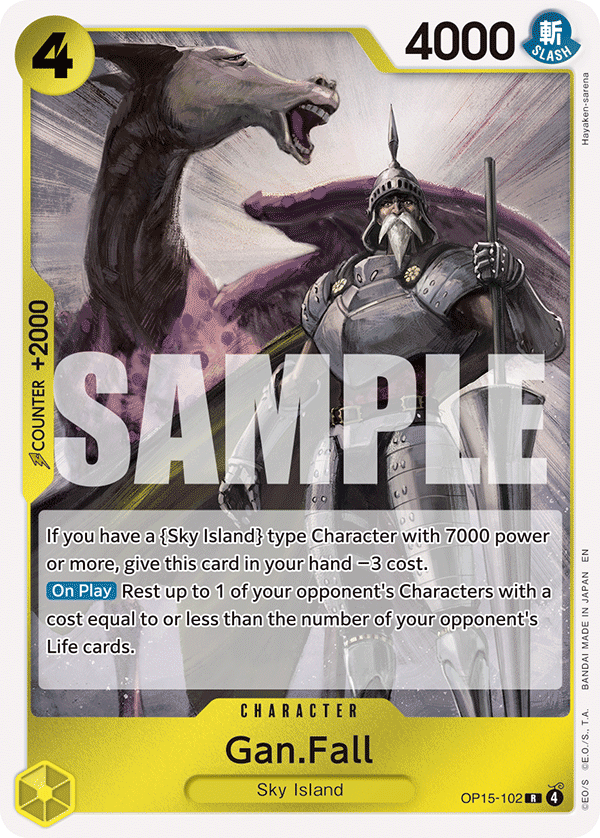 OP15-102 | R | CHARACTER Gan.Fall