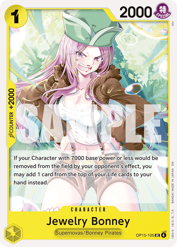 OP15-105 | UC | CHARACTER Jewelry Bonney