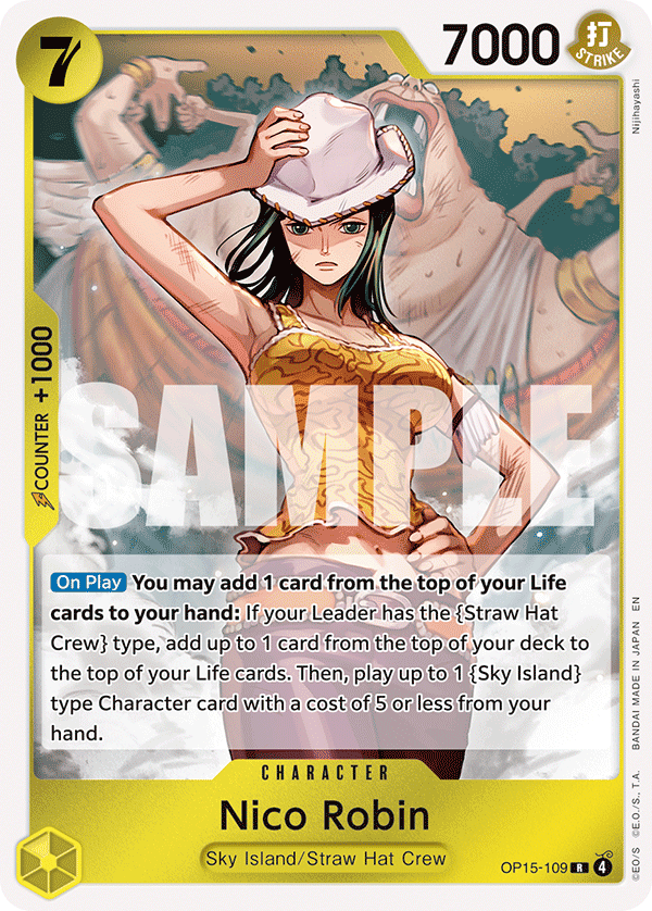 OP15-109 | R | CHARACTER Nico Robin