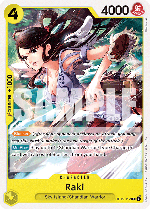 OP15-112 | C | CHARACTER Raki