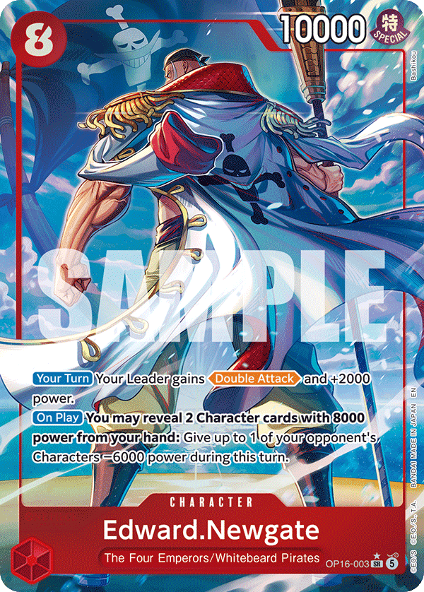 OP16-003 | SR | CHARACTER Edward.Newgate Parallel