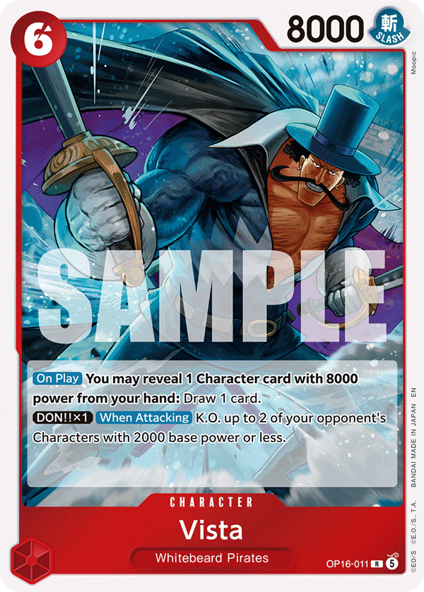 OP16-011 | R | CHARACTER Vista
