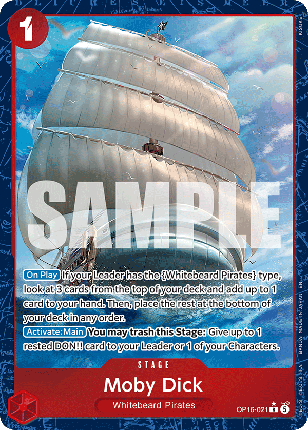 OP16-021 | R | STAGE Moby Dick Parallel