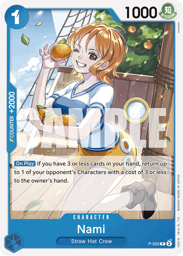 P-053 | P | CHARACTER Nami