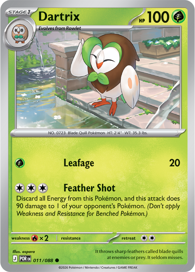 Mega Evolution - Perfect Order 011/088 Dartrix