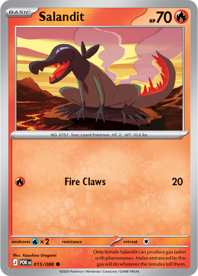 Mega Evolution - Perfect Order 015/088 Salandit