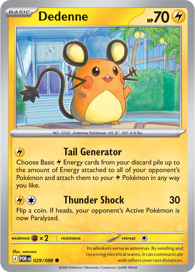 Mega Evolution - Perfect Order 029/088 Dedenne