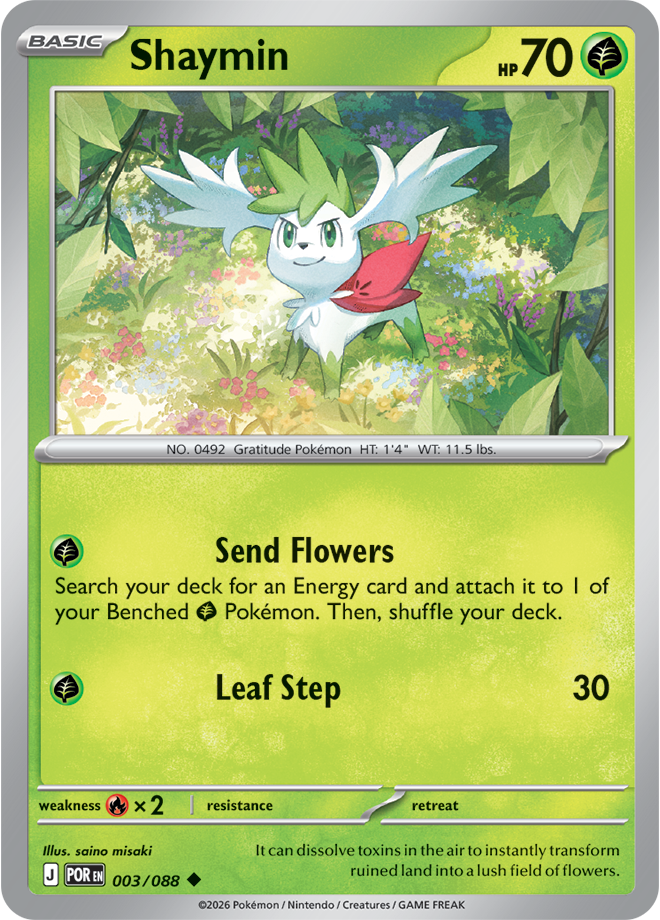 Mega Evolution - Perfect Order 003/088 Shaymin