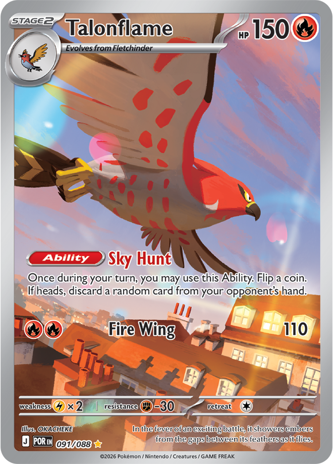 Mega Evolution - Perfect Order 091/088 Talonflame