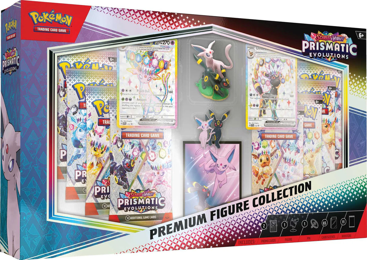 Pokémon TCG: Scarlet & Violet 8.5 Prismatic Evolutions - Premium Figure Collection