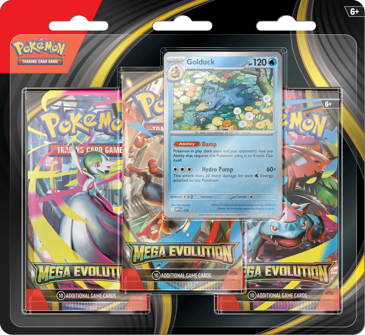 Pokémon TCG: Mega Evolution - 3-pack