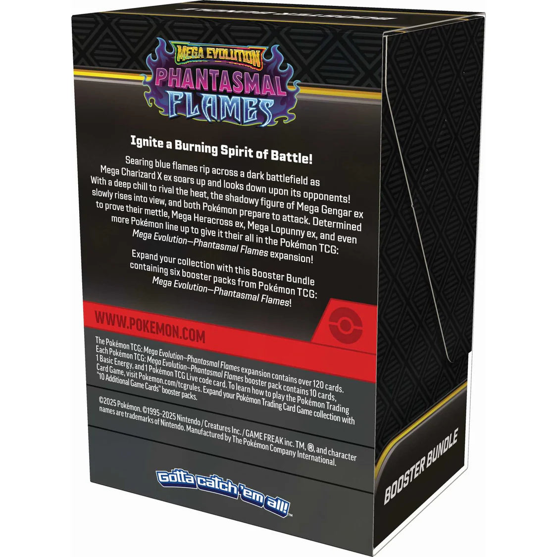 Pokémon TCG: Mega Evolution Phantasmal Flames - Booster Bundle