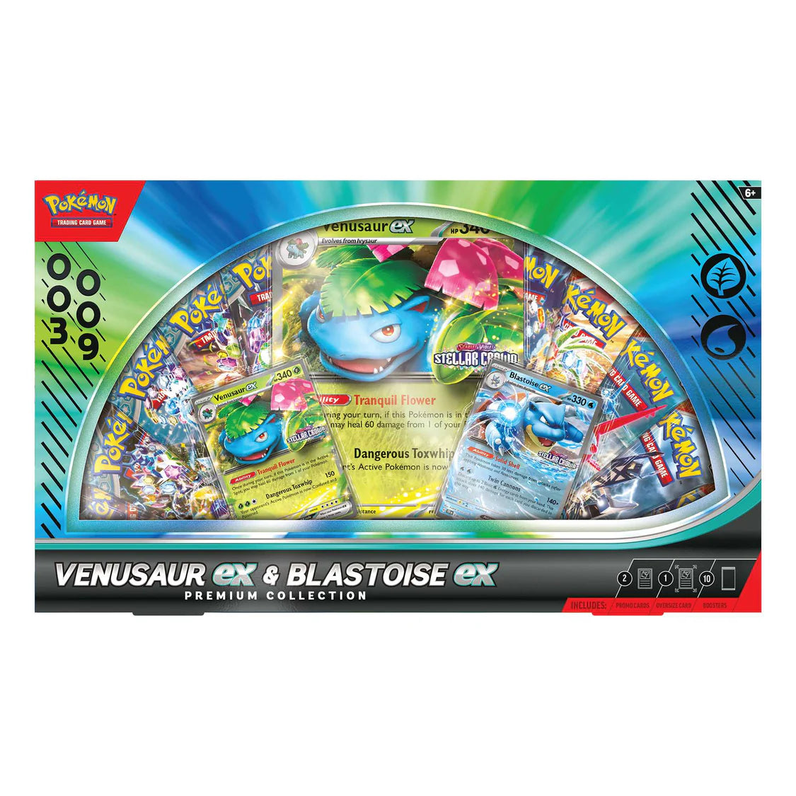 Pokémon TCG: Venusaur / Blastoise ex Premium Collection