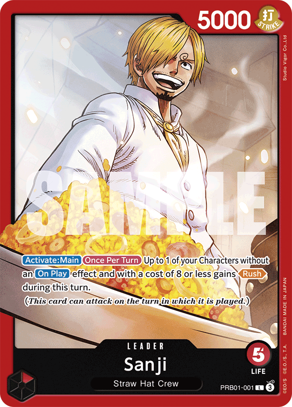 PRB01-001 | L | LEADER Sanji