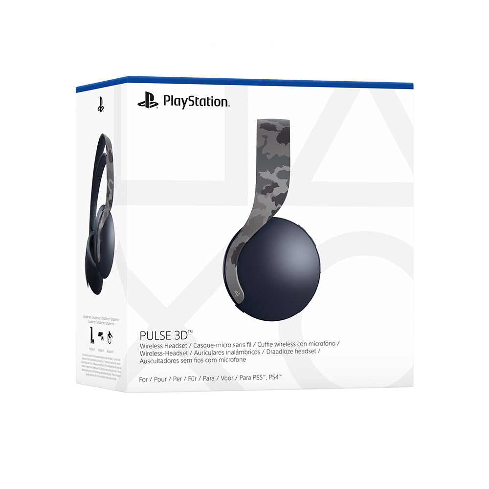 Pulse 3D Wireless Headset - Grey Camo