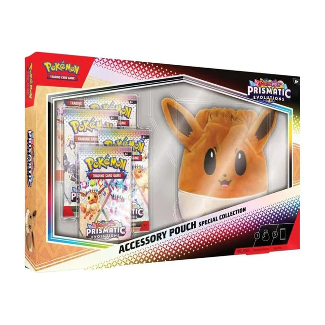 Pokémon TCG: Scarlet & Violet 8.5 – Prismatic Evolutions - Accessory Pouch Special Collection