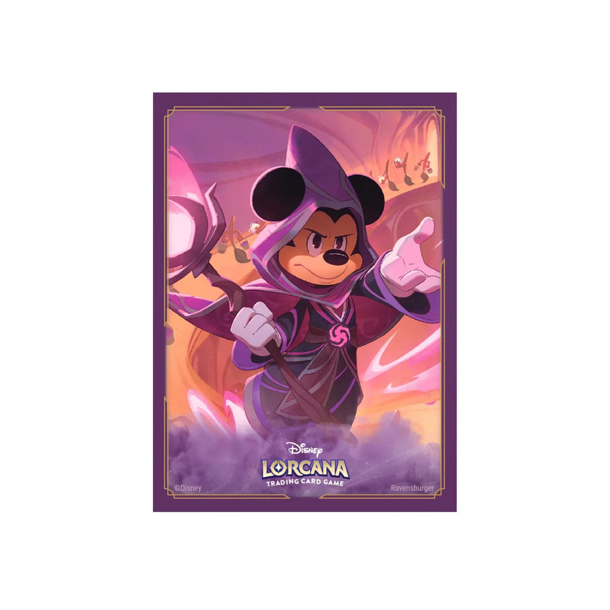 Disney Lorcana Trading Card Game - Card Sleeve Pack Mickey Mouse - Set 8