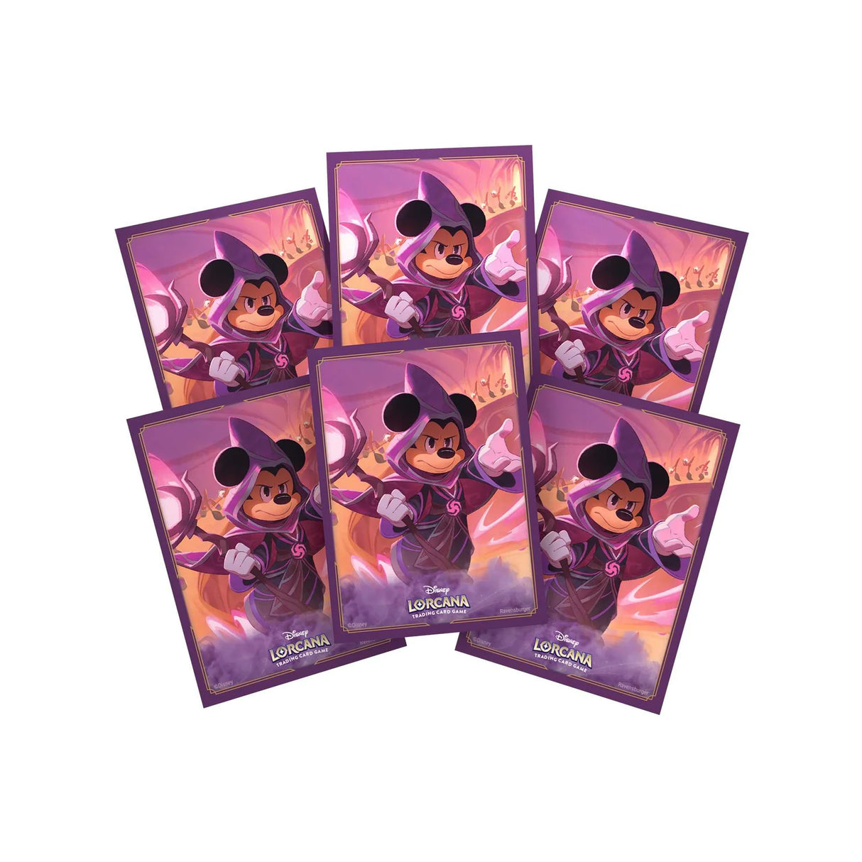 Disney Lorcana Trading Card Game - Card Sleeve Pack Mickey Mouse - Set 8
