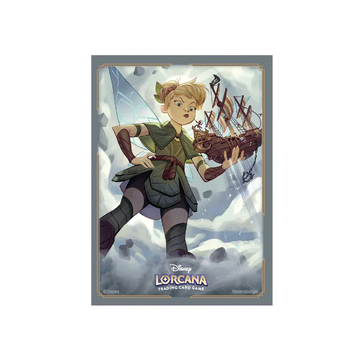 Disney Lorcana Trading Card Game - Card Sleeve Pack Tinkerbell Set 8