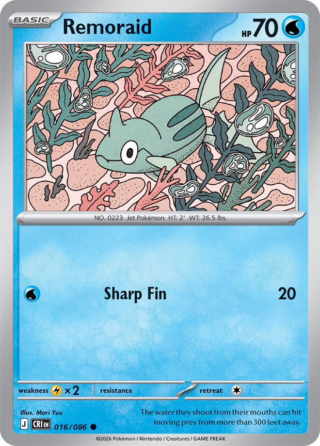 Mega Evolution - Chaos Rising 016/086 Remoraid