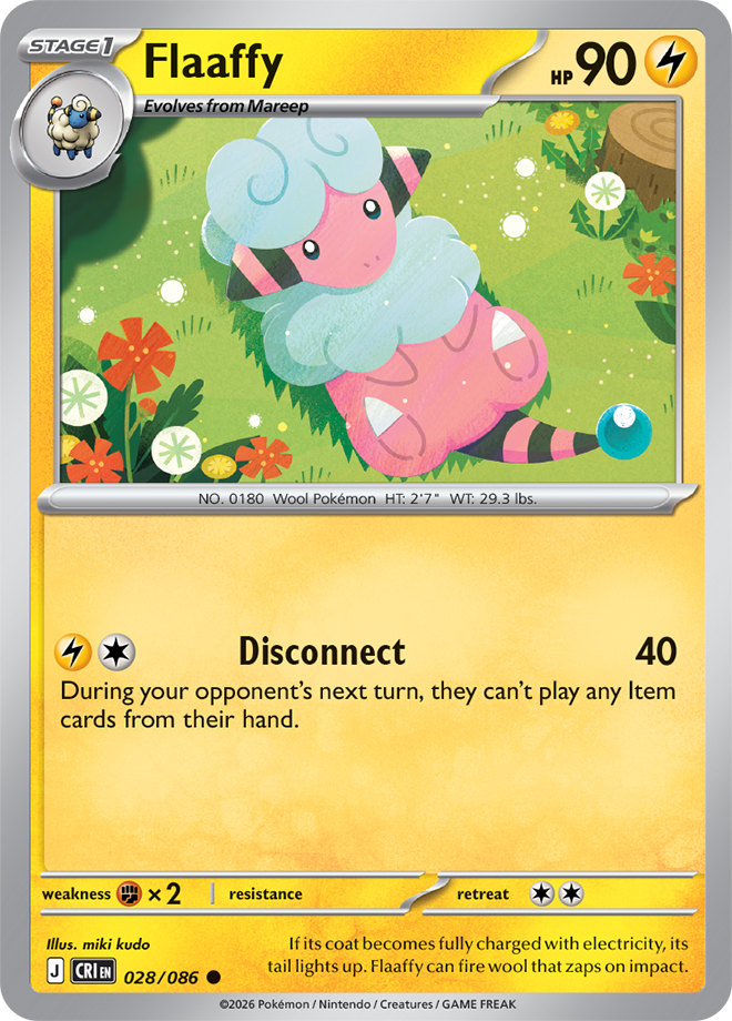 Mega Evolution - Chaos Rising 028/086 Flaaffy