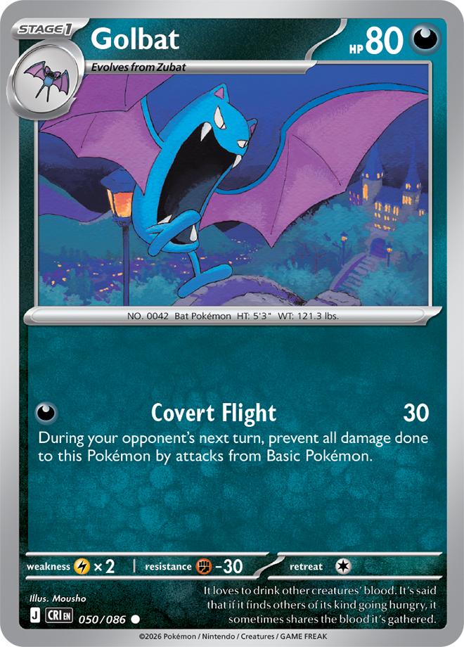 Mega Evolution - Chaos Rising 050/086 Golbat