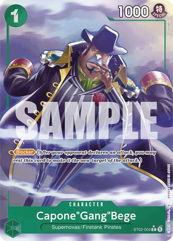 ST02-004 | C | CHARACTER Capone"Gang"Bege Parallel