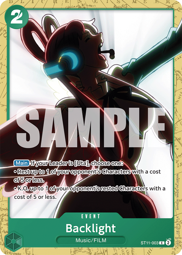 ST11-003 EVENT Backlight