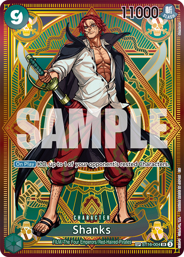 ST16-004 | SP CARD | CHARACTER Shanks