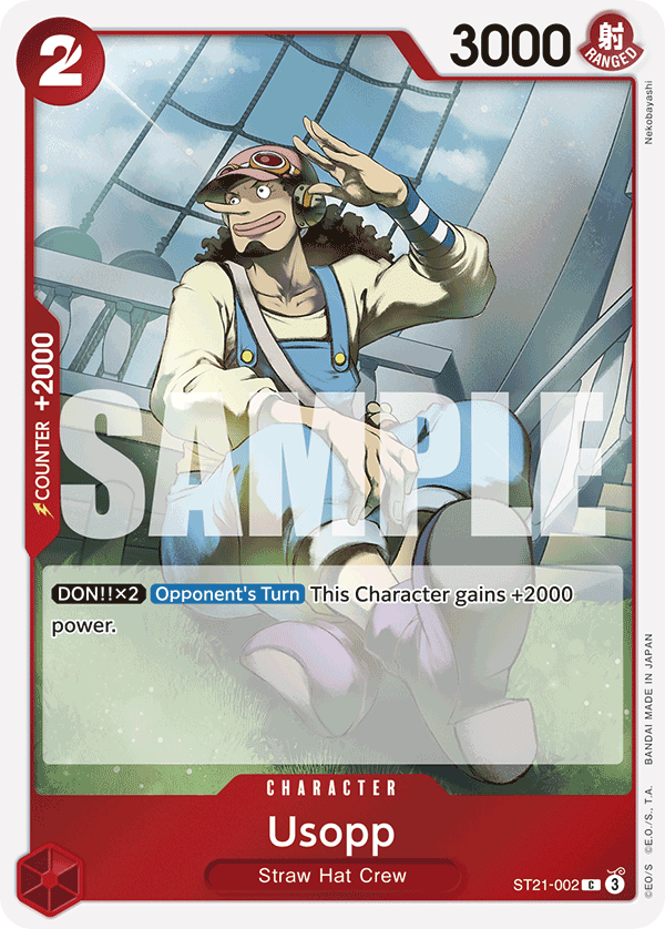 ST21-002 CHARACTER Usopp