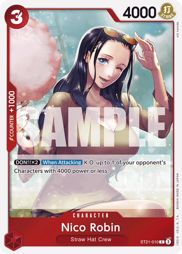 ST21-010 CHARACTER Nico Robin