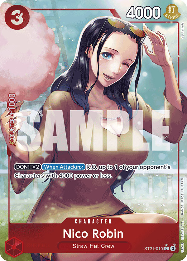 ST21-010 CHARACTER Nico Robin Parallel