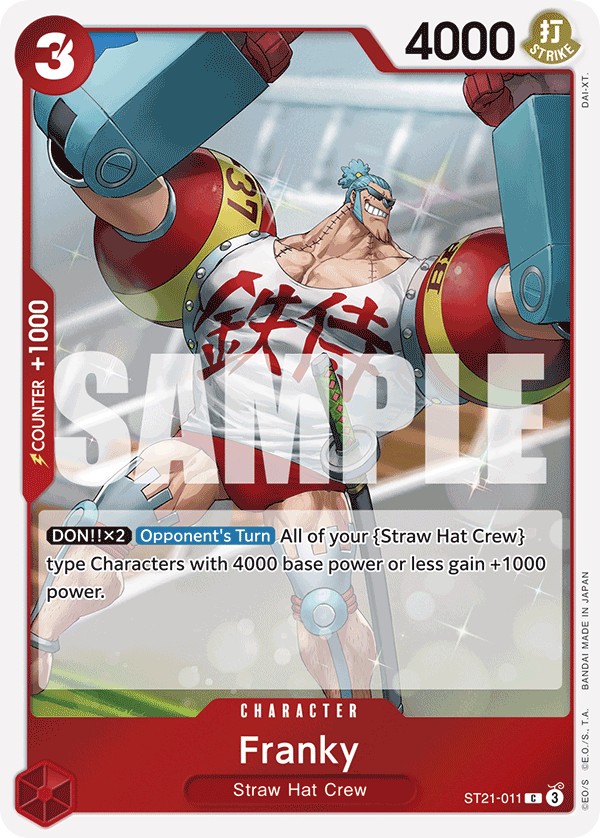ST21-011 CHARACTER Franky