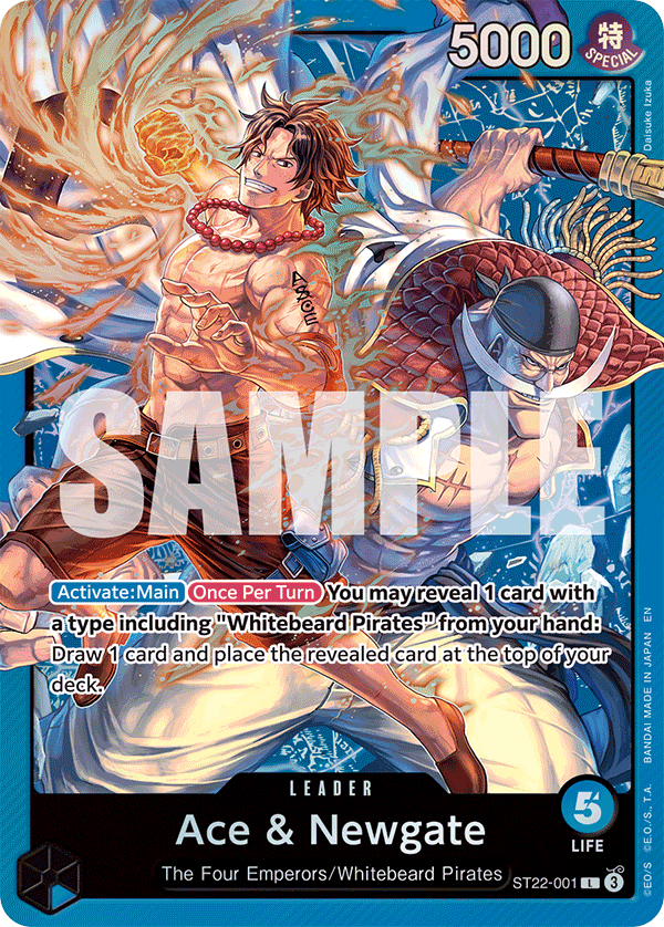 ST22-001 LEADER Ace & Newgate