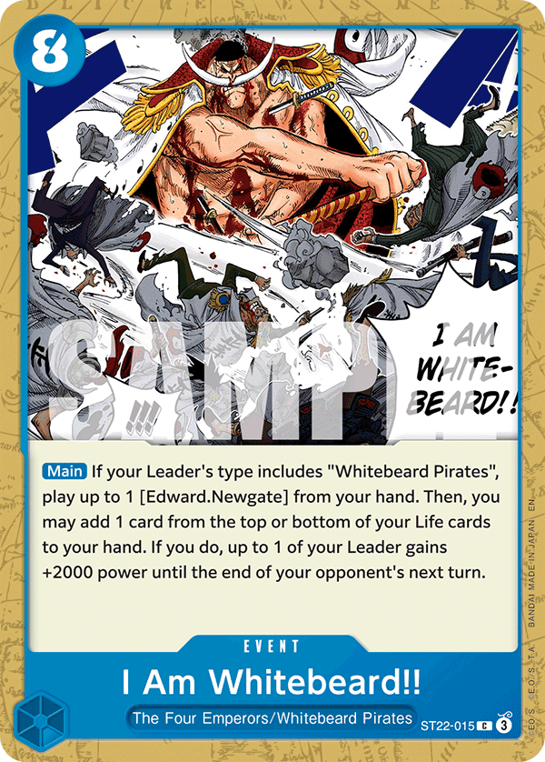 ST22-015 EVENT I Am Whitebeard!!