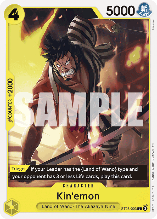 ST28-003 CHARACTER Kin'emon