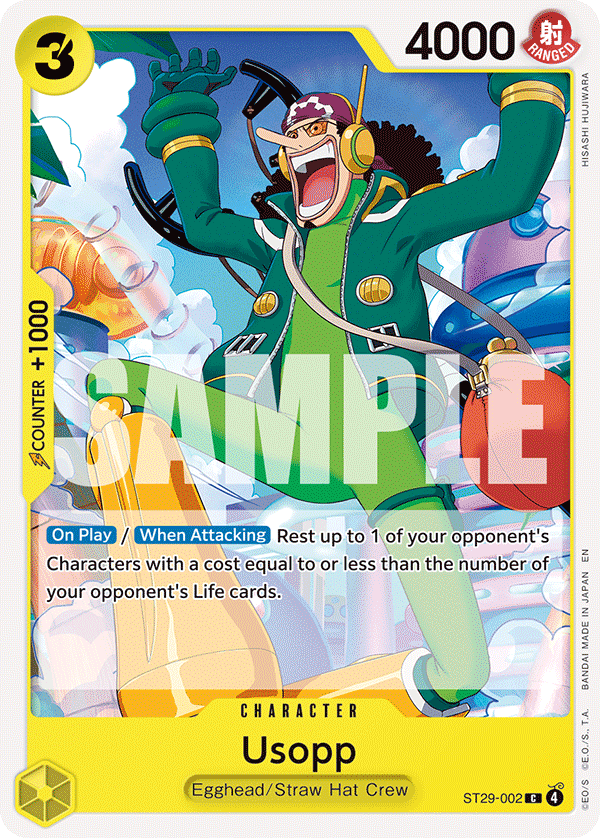 ST29-002 CHARACTER Usopp