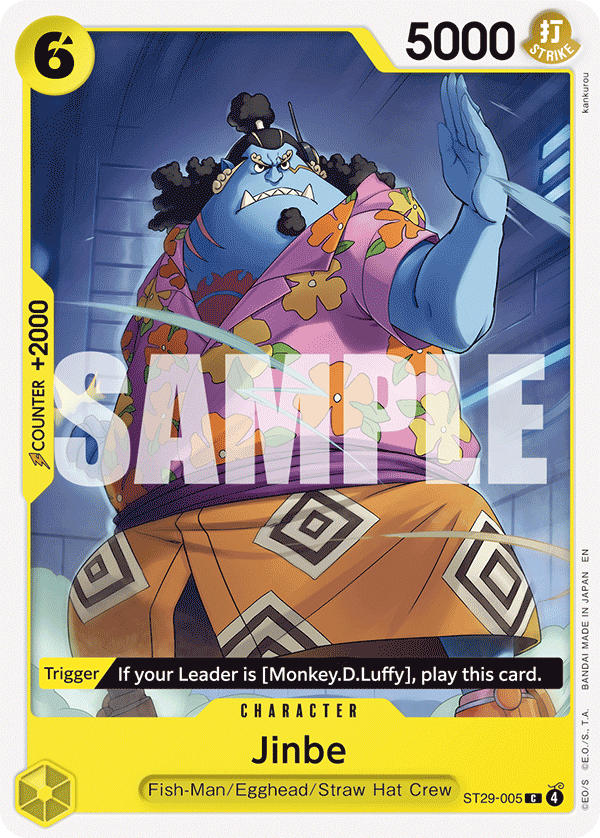 ST29-005 CHARACTER Jinbe