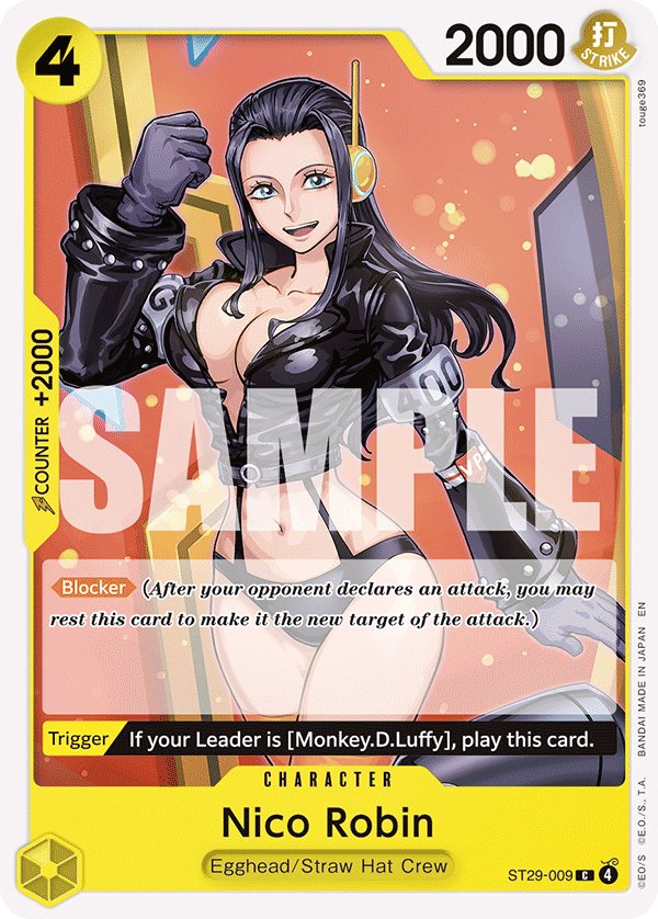 ST29-009 CHARACTER Nico Robin