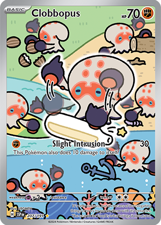 Scarlet & Violet Surging Sparks 207/191 Clobbopus