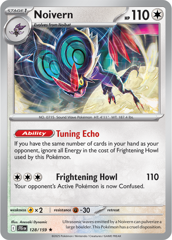 Scarlet & Violet Journey Together 128/159 Noivern Holo